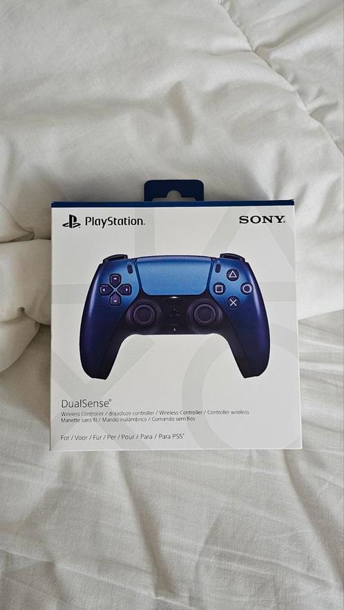 Chroma Indigo ps5-controller, Games en Spelcomputers, Spelcomputers | Sony Consoles | Accessoires, Zo goed als nieuw, Ophalen of Verzenden