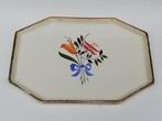 Mooi art déco dienblad - Keramis - Boch Frères - La Louvière, Antiek en Kunst, Curiosa en Brocante, Ophalen of Verzenden