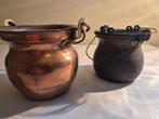 antieke koperen bain - marie, Antiek en Kunst, Ophalen of Verzenden