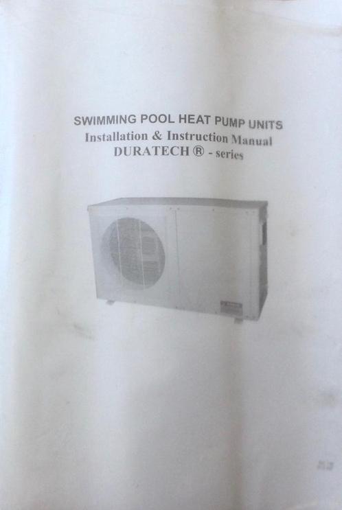 Duratech Dura 17 Warmtepomp zwembad, Tuin en Terras, Zwembad-toebehoren, Gebruikt, Verwarming, Ophalen