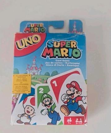 Gezelschapsspel super mario uno  beschikbaar voor biedingen