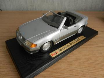 Mercedes 500SL, 1989. Maisto 1-18. beschikbaar voor biedingen