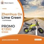 Promo - Zhenhua Dax Lime Green NT-Versie A of B-klasse, Fietsen en Brommers, Nieuw, 4 versnellingen, Ophalen of Verzenden, Zhenhua