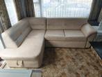 Zetel - lounge (+bed) - beige kleur, Ophalen, Overige materialen, Lounge, Zo goed als nieuw
