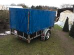 Aanhangwagen met huif / enkelas / -750 kg, Auto diversen, Ophalen, Gebruikt
