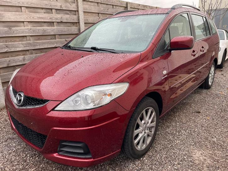 Mazda 5 - 2.0 Benzine AUTOMAAT - 39290 Km - 7 plts, Autos, Mazda, Entreprise, ABS, Airbags, Air conditionné, Verrouillage central