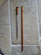 Canne épée, Ophalen