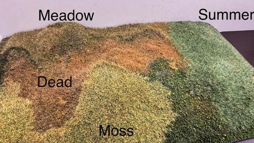 Statisch gras - static grass - modelbouw HO TT N, Hobby en Vrije tijd, Modelbouw | Overige, Nieuw, 1:50 tot 1:144, Verzenden