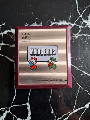 Nintendo Game And Watch Mario Bros !