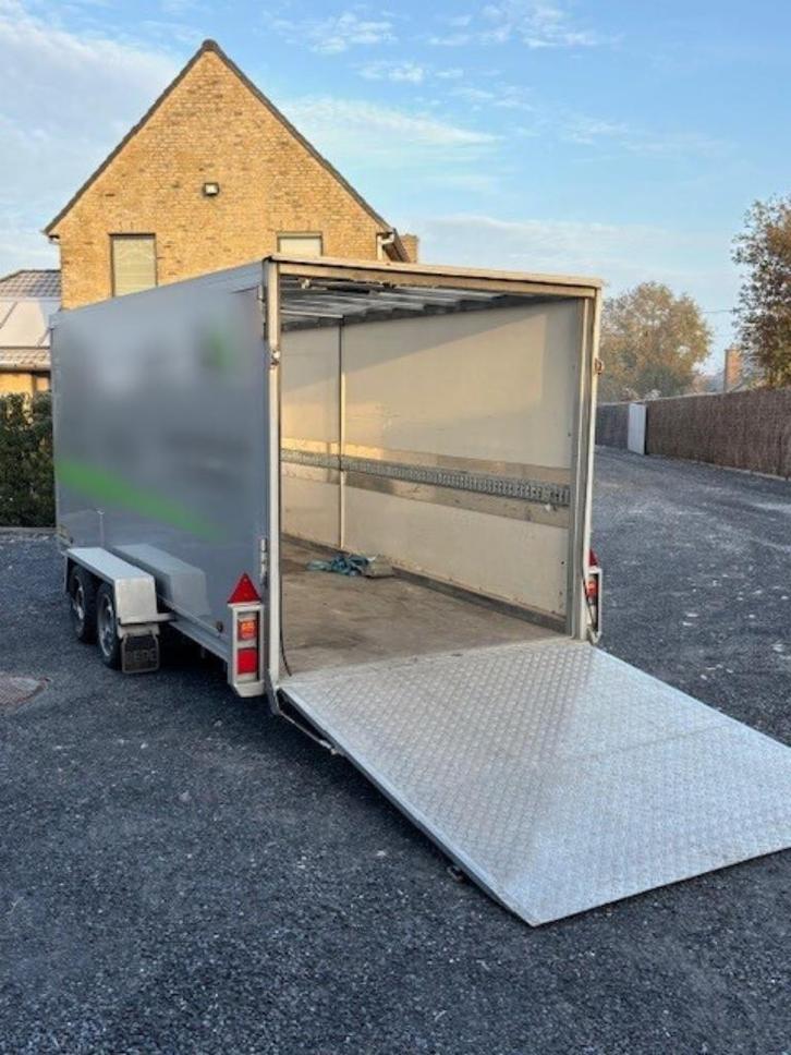 Aanhangwagen gesloten in topconditie!, Auto diversen, Aanhangers en Bagagewagens, Zo goed als nieuw, Ophalen