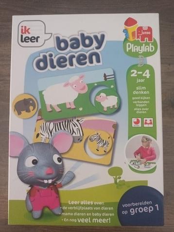 Jumbo Playlab- Ik leer dieren 2 tot 4 jaar, Ophalen of Verzenden, Nieuw, Puzzelen