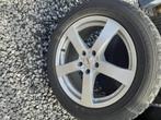 winterbanden op alu velgen voor toyota RAV4, Ophalen, 18 inch, Gebruikt, Velg(en)