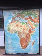 Retro schoolkaart -Afrika(1) - Kaart 337(-20%!), Huis en Inrichting, Gebruikt, Ophalen of Verzenden