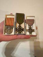 Wo1 lot van 3 Franse medailles, Verzamelen, Ophalen of Verzenden