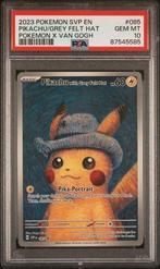 Pikachu with Grey Felt Hat (PSA 10) 085 | RareCards, Enlèvement ou Envoi, Neuf, Cartes en vrac