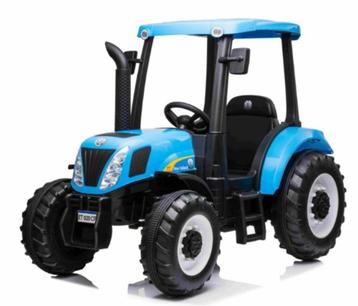 Big Traktor blauw op accu voor kinderen