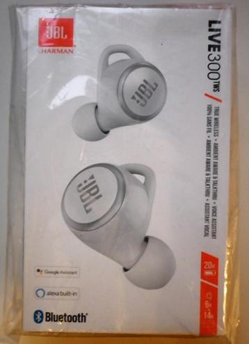 JBL écouteurs sans fil live 300 TWS blanc neufs