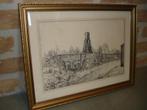pentekening Walem ( monument fort ), Antiek en Kunst, Ophalen of Verzenden