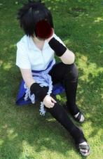 Cosplay Uchiha Sasuke Anime Naruto, Ophalen of Verzenden, Zo goed als nieuw, Overige typen