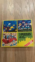 Smurf puzzle jaren 70, Gebruikt, Ophalen of Verzenden