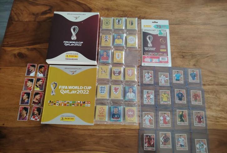 SET FULL Qatar FWC 2022 panini premium, Collections, Autocollants, Envoi