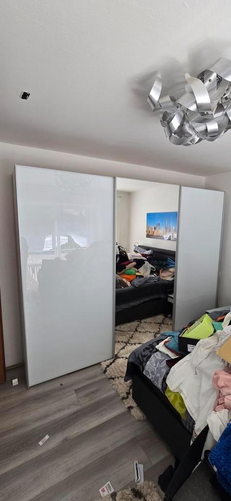 Garde robe 3portes coulissante .300cm...., Huis en Inrichting, Kasten | Kleerkasten, Gebruikt, Ophalen of Verzenden