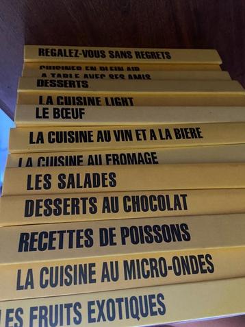 12 Livres Artis culinaires/Art de la table beschikbaar voor biedingen