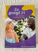 Didactische materialenkoffer NT2 Zo gezegd 2.1, Boeken, Schoolboeken, Ophalen, Zo goed als nieuw, Pelckmans, Nederlands