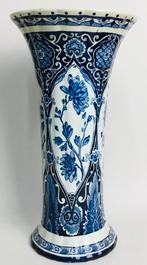 Petrus Regout Maastricht Antieke trompetvaas Delfts Blauw, Antiek en Kunst, Ophalen of Verzenden