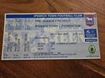 ⚽ Ticket oefenduel Ipswich Town - Fiorentina 2000-2001 ⚽, Ophalen of Verzenden, Zo goed als nieuw