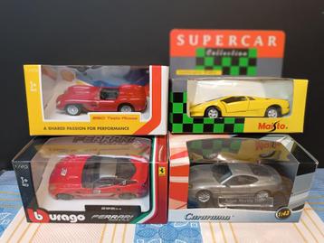 Bburago - Maisto - Ferrari - Lamborghini - Astin Martin beschikbaar voor biedingen