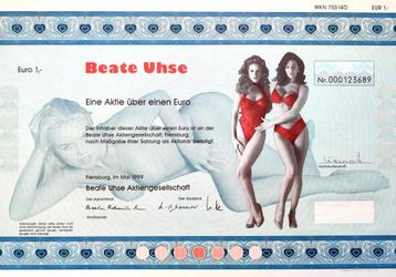 Beate Uhse 1999 beschikbaar voor biedingen