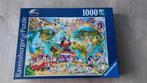 Le monde de Disney puzzle - 1000 pièces - Ravensburger, Comme neuf, 500 à 1500 pièces, Puzzle, Enlèvement ou Envoi