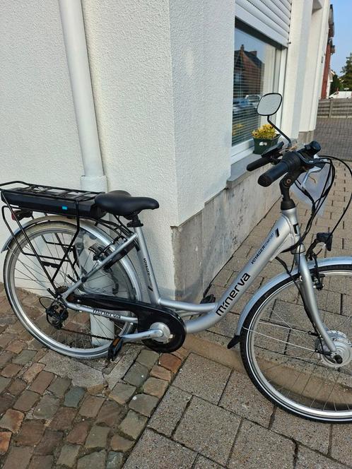 Elektrische damesfiets Minerva, Fietsen en Brommers, Elektrische fietsen, Zo goed als nieuw, Ophalen