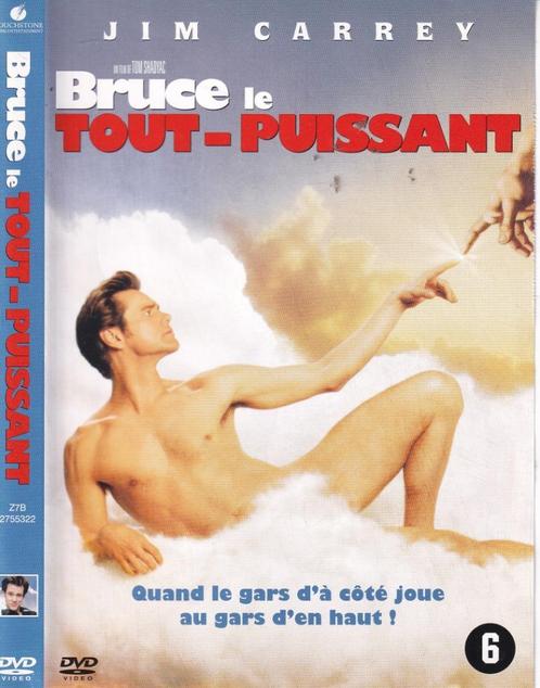 Bruce Le Tout-Puissant (2003) Jim Carrey - Jenniser Aniston, CD & DVD, DVD | Comédie, Utilisé, Comédie romantique, Tous les âges