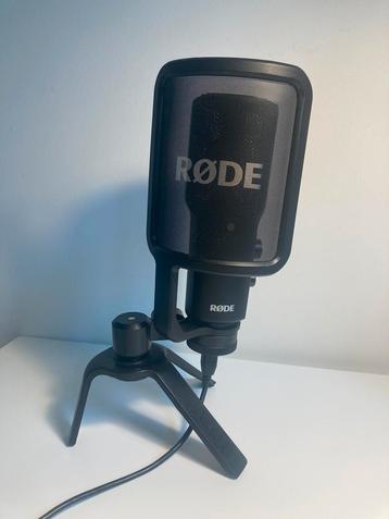 Microphone Rode NT-USB, Musique & Instruments, Microphones, Enlèvement ou Envoi, Comme neuf, Micro chant