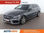 Mercedes-Benz C-Klasse 220 C 220 d T BlueTEC AMG Line, Auto's, Automaat, Achterwielaandrijving, Zwart, Leder