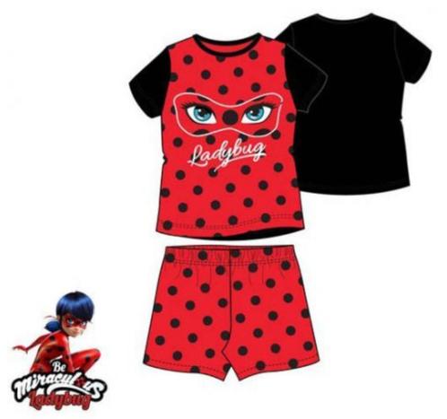 Miraculous Ladybug Shortama - Maat 104 - Van 14,95 voor 7,50, Kinderen en Baby's, Kinderkleding | Maat 104, Nieuw, Meisje, Nacht- of Onderkleding