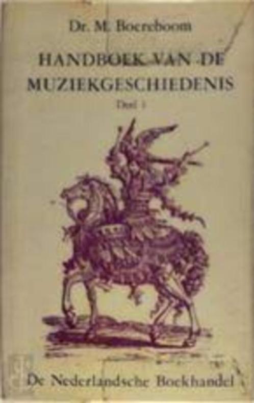 Handboek vd muziekgeschiedenis 3-4|M Boereboom 9028902759, Livres, Musique, Comme neuf, Autres sujets/thèmes, Enlèvement ou Envoi