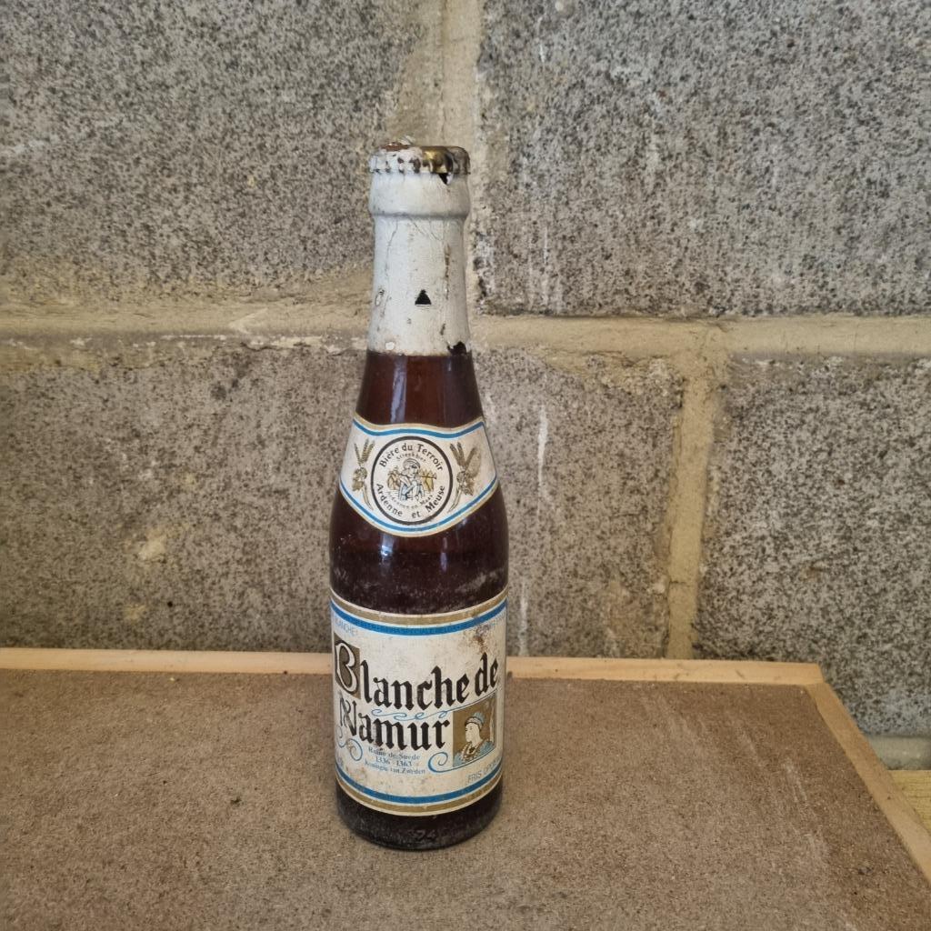 Bouteille de bière Blanche de Namur (modèle 2), Enlèvement ou Envoi, Utilisé, Bouteille(s), Autres marques