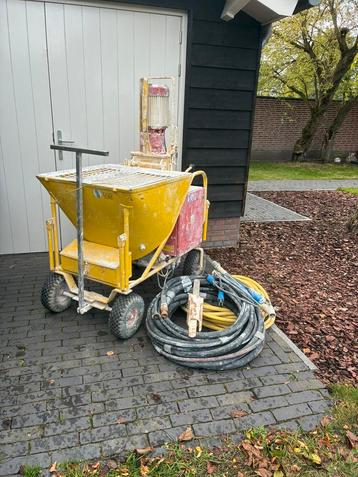 Machine à plâtre GBT 230v (Pft G54), Bricolage & Construction, Enlèvement, Utilisé