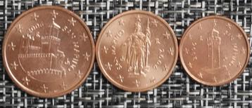 1.2.5. centimes San Marino 2006 UNC beschikbaar voor biedingen