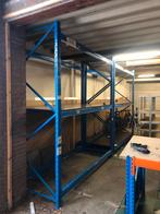 2 stuks nagenoeg nieuwe pallet stelling, Ophalen