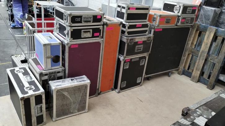 LIQUIDATIE - Berschk. >09.10 !!! FLIGHTCASE - Gemaakt in BE, Muziek en Instrumenten, Behuizingen en Koffers, Gebruikt, Flightcase