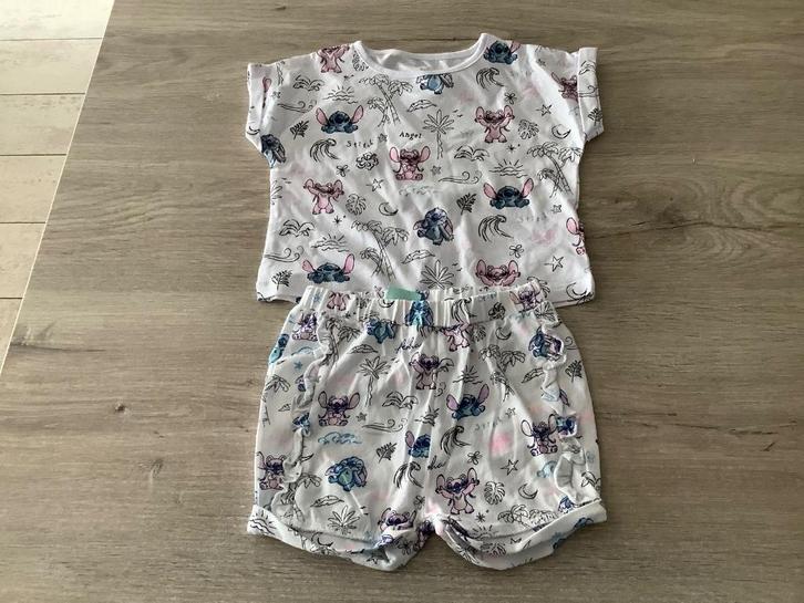 Disney Stitch baby zomer pakje (Maat 74), Kinderen en Baby's, Babykleding | Maat 74, Zo goed als nieuw, Meisje, Pakje, Ophalen of Verzenden