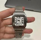 Montre Cartier Santos 100, Autres marques, Enlèvement ou Envoi, Acier, Acier