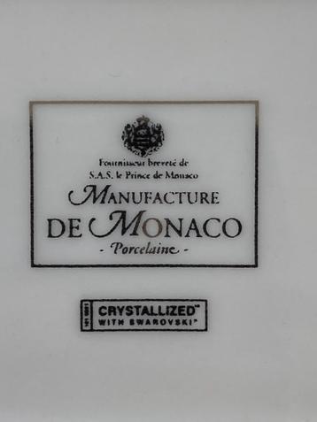  Exclusief Monaco luxe porselein met 89 Swarovski kristallen beschikbaar voor biedingen