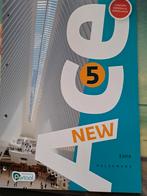 New Ace 5 textbook + workbook, incl. code PP, Ophalen of Verzenden, Nieuw, Engels, Pelckmans