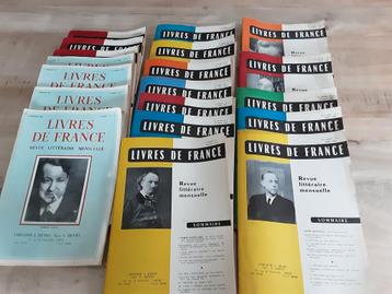 Livres de France   revue littéraire 