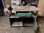 Werkbank met bankschroef, Doe-het-zelf en Bouw, Ophalen, Gebruikt, Bankschroef